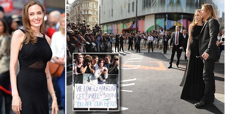 Angelina Jolie Tampil Bugar setelah Akui Idap Mastectomi Ganda